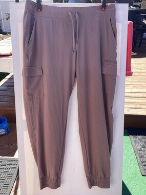 all in motion Lightweight Taupe Cargo Jogger Pants